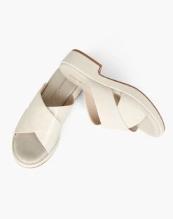Madewell Intentionally Blank Leather Vonda Slide Sandals -Madewell Sales N2670 EB2537 d3