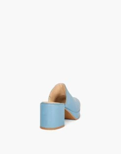 Madewell Intentionally Blank Leather Facts Clogs -Madewell Sales N2671 BL0021 d2