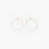 Madewell Mahnal Filament Hoop Earrings Major