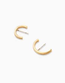 Madewell SOKO Meta Huggie Hoop Earring