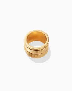 Madewell SOKO Meta Spinner Ring