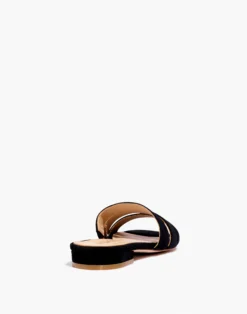 Madewell Ma'am Shoes X I Am A Voter Suede CJ Slide Sandals 5 Madewell Ma'am Shoes X I Am A Voter Suede CJ Slide Sandals -Madewell Sales N3164 BK0001 d3