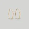 Madewell Kinn™ Lightweight Hoop Earrings - Large