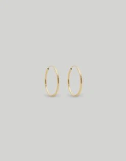 Madewell Kinn™ Lightweight Hoop Earrings - Small