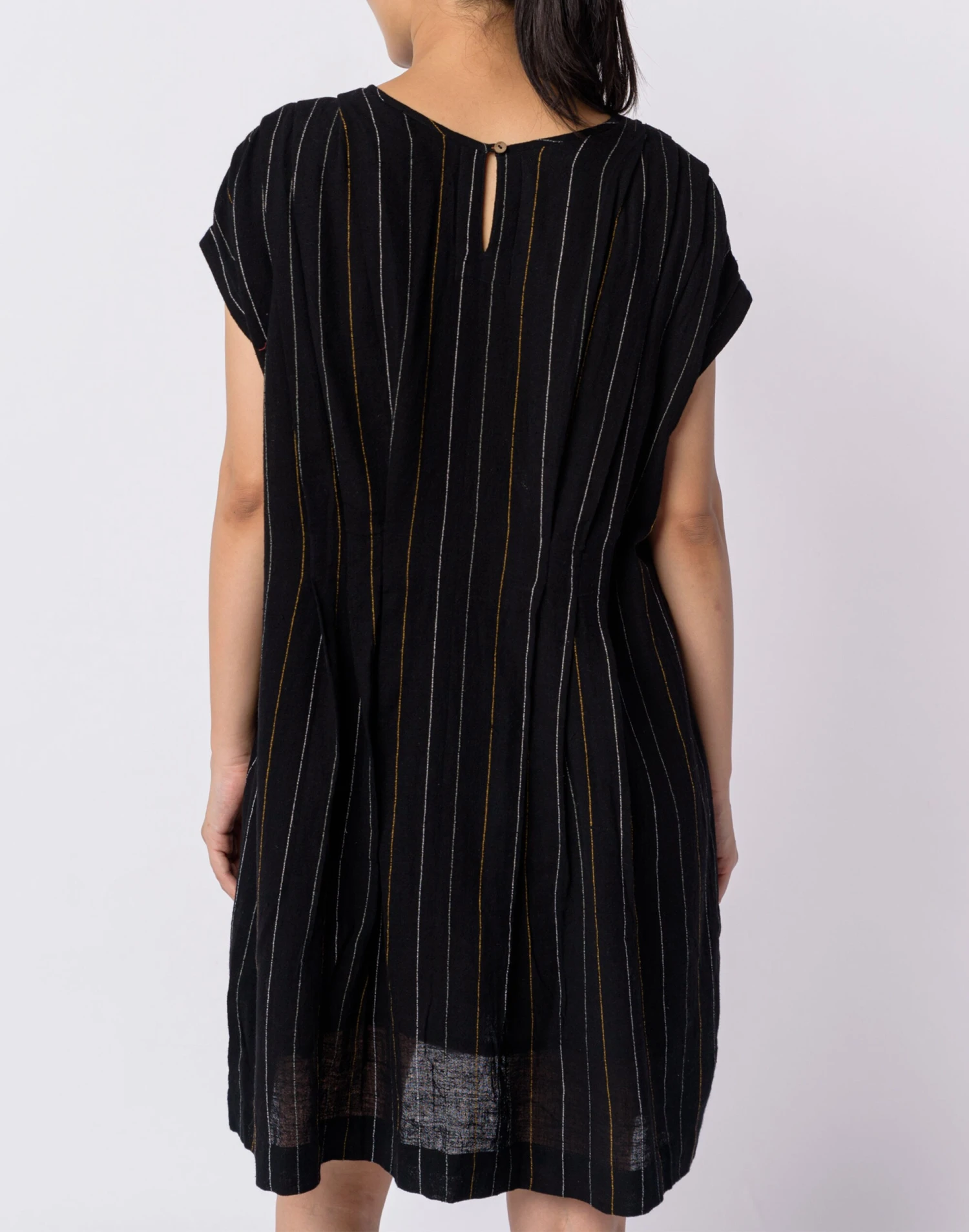 Madewell World Of Crow Chalk Striped Dress 2 Madewell World Of Crow Chalk Striped Dress - Image 2