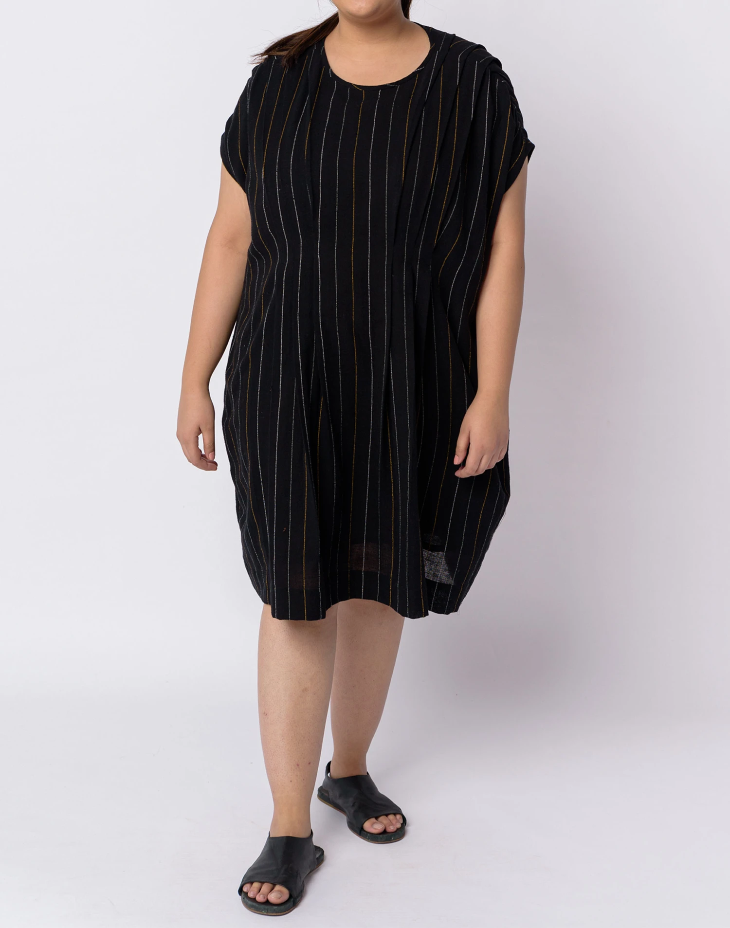 Madewell World Of Crow Chalk Striped Dress 3 Madewell World Of Crow Chalk Striped Dress - Image 3