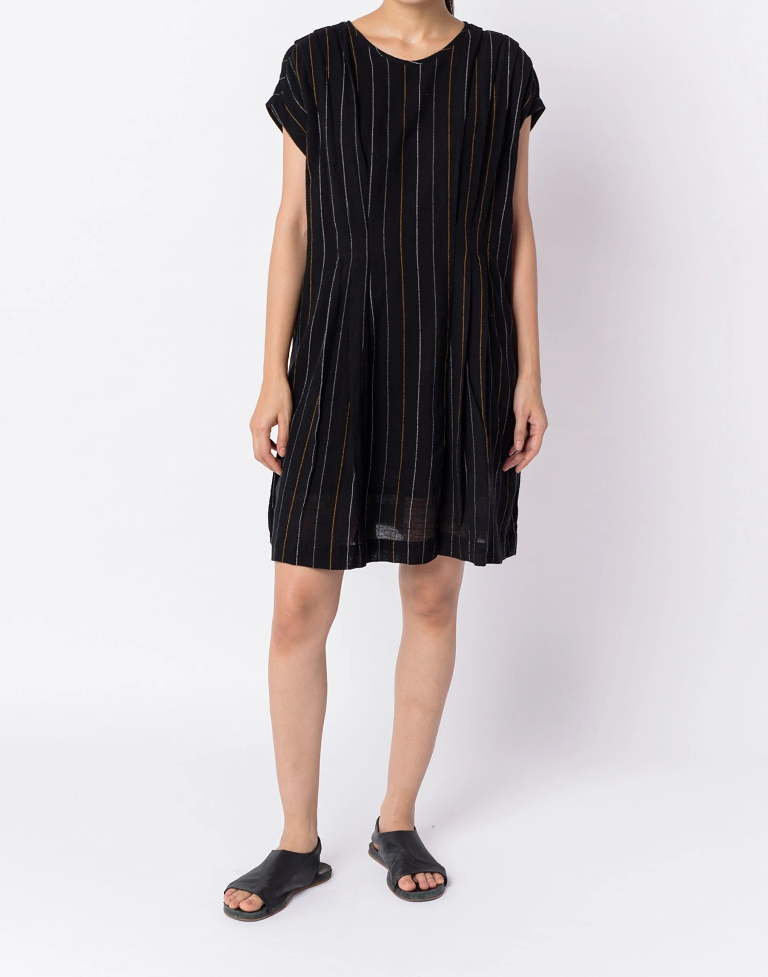 Madewell World Of Crow Chalk Striped Dress 5 Madewell World Of Crow Chalk Striped Dress - Image 5