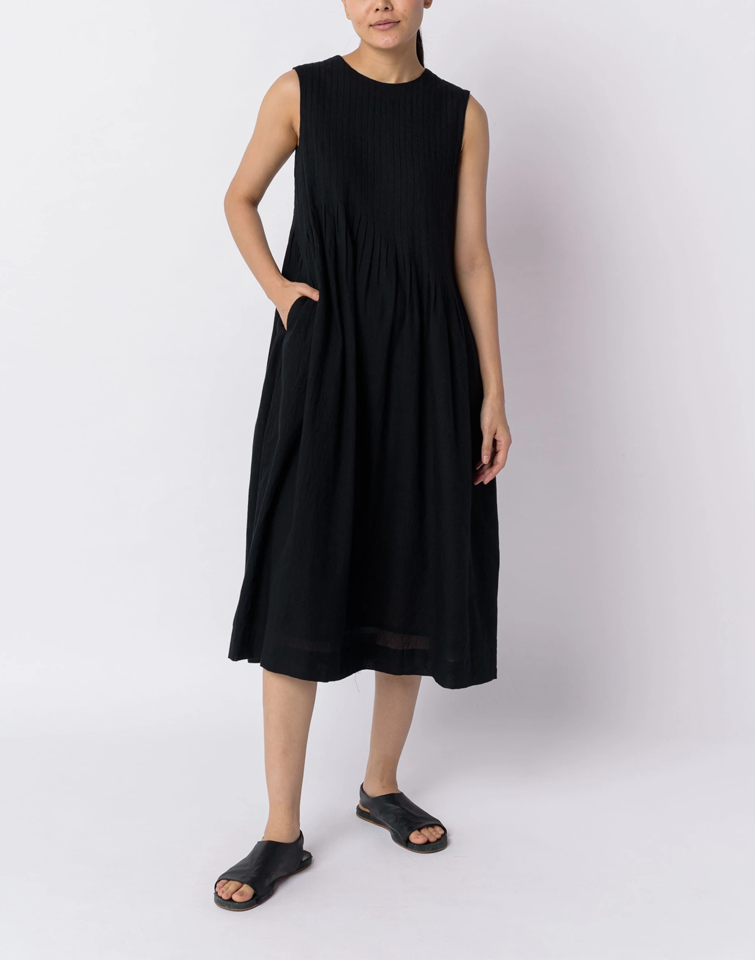 Madewell World Of Crow Black Cotton Minimal Dress 1 Madewell World Of Crow Black Cotton Minimal Dress