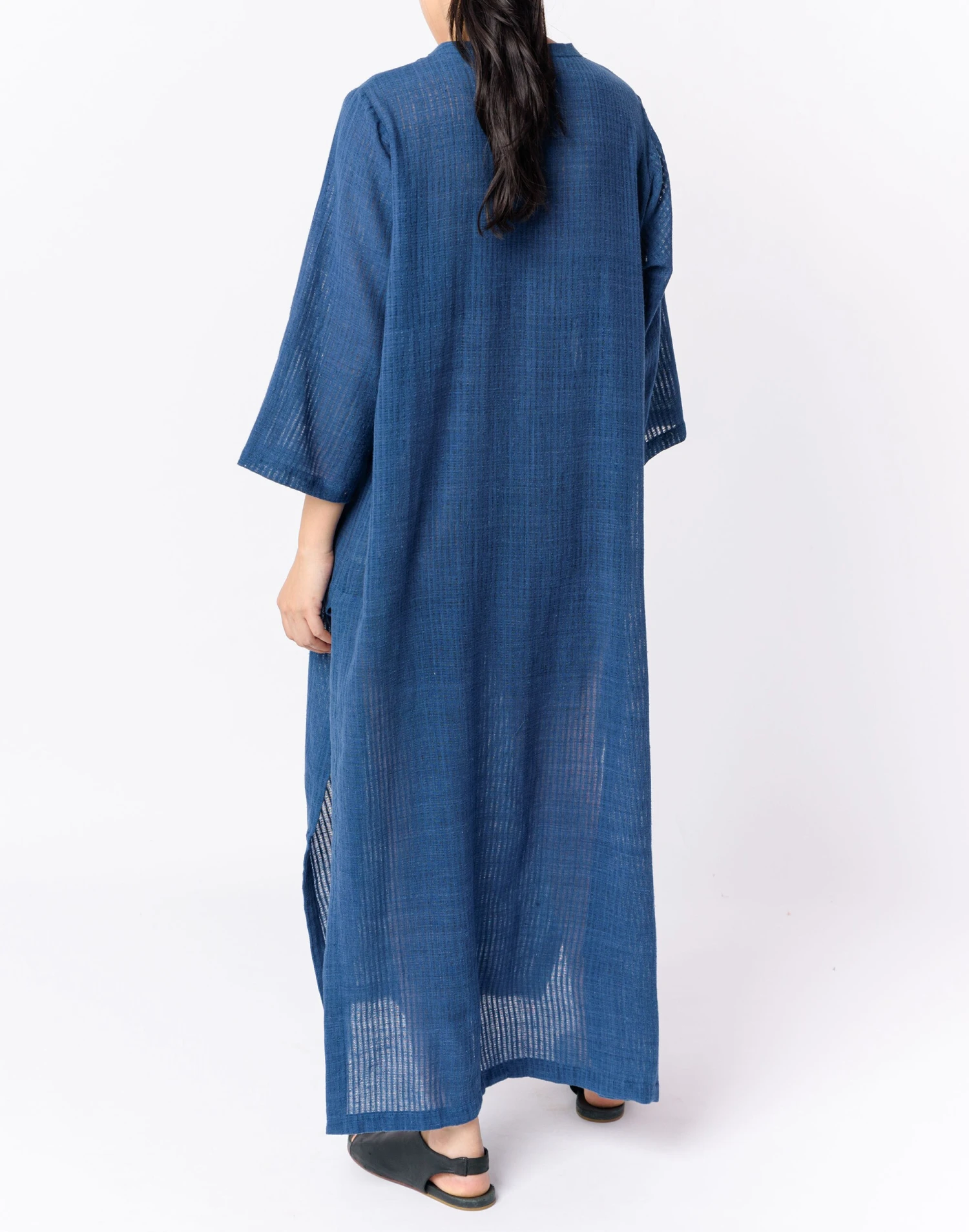 Madewell World Of Crow Very Blue Long Tunic 3 Madewell World Of Crow Very Blue Long Tunic - Image 3