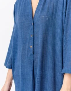 Madewell World Of Crow Very Blue Long Tunic 9 Madewell World Of Crow Very Blue Long Tunic -Madewell Sales N3892 BL0021 d4