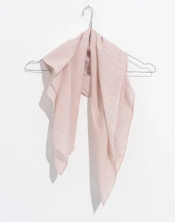 Madewell World Of Crow Pin Striped Cotton Bandana