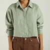 Madewell Reistor Hemp Crop It Like Its's Hot Shirt