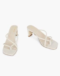Madewell X Intentionally Blank Kelon Sandals In Cream -Madewell Sales N4318 EB2537 d3