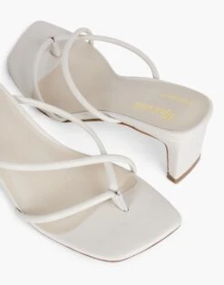 Madewell X Intentionally Blank Kelon Sandals In Cream -Madewell Sales N4318 EB2537 d4