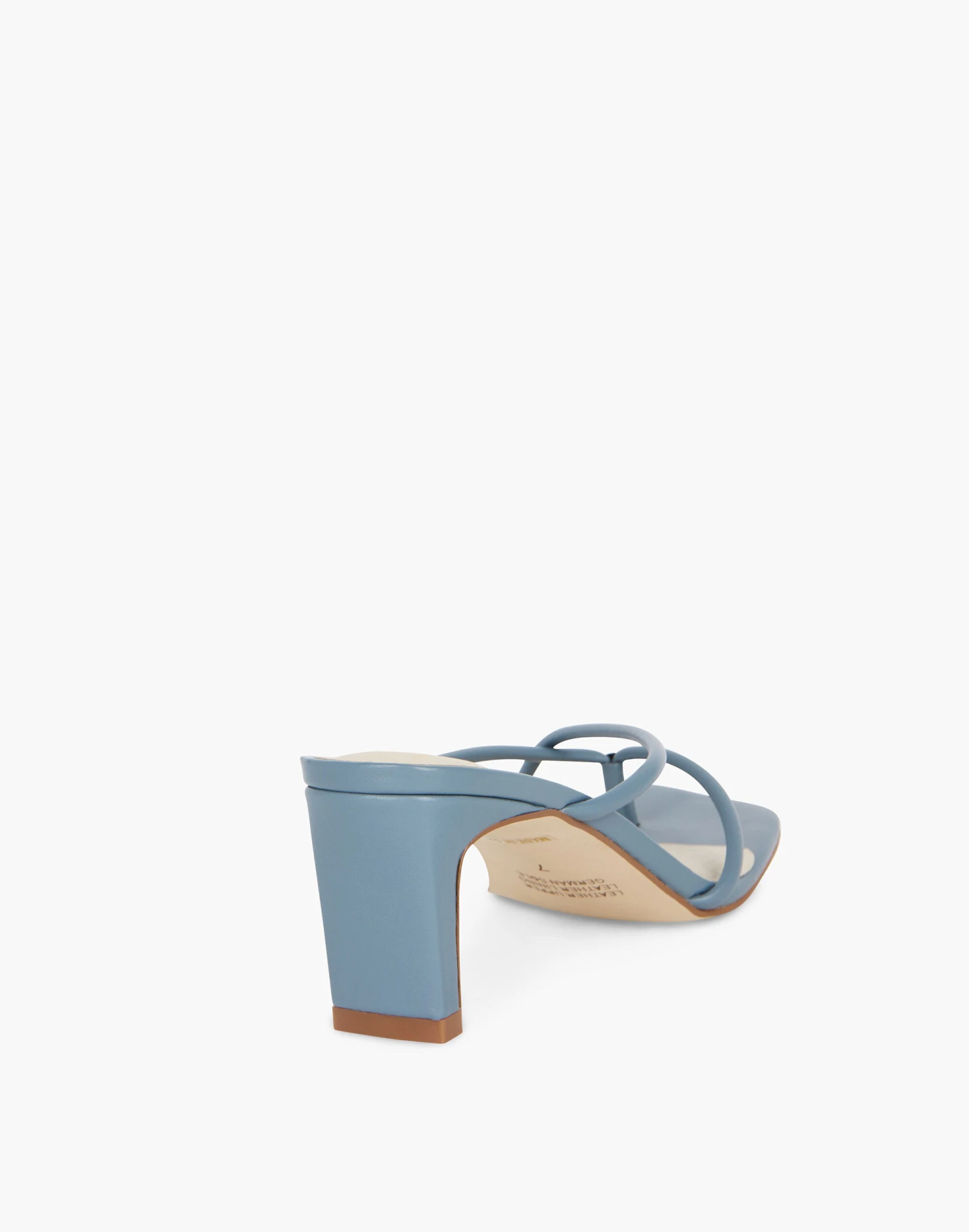 Madewell X Intentionally Blank Kelon Sandals In Robins Egg 3 Madewell X Intentionally Blank Kelon Sandals In Robins Egg - Image 3