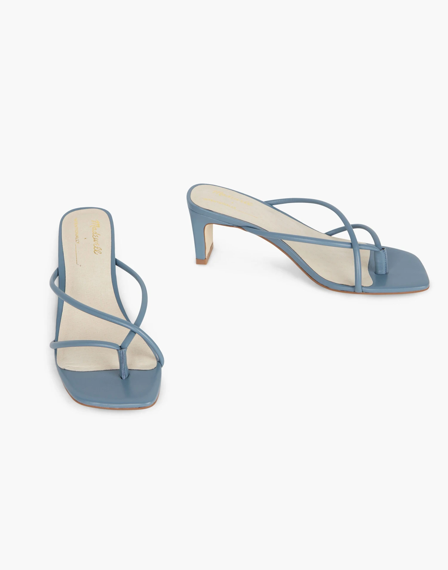 Madewell X Intentionally Blank Kelon Sandals In Robins Egg 4 Madewell X Intentionally Blank Kelon Sandals In Robins Egg - Image 4