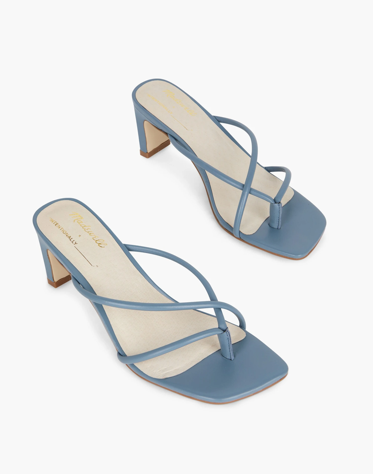Madewell X Intentionally Blank Kelon Sandals In Robins Egg 1 Madewell X Intentionally Blank Kelon Sandals In Robins Egg
