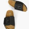 Madewell Intentionally Blank Leather Clarice Slide Sandals
