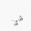 Madewell NASHIRA ARNÓ Sterling Silver Double Sphere Earrings