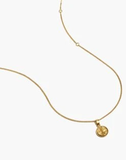 Madewell NASHIRA ARNÓ 18k Gold Vermeil Daya Mini Coin Necklace