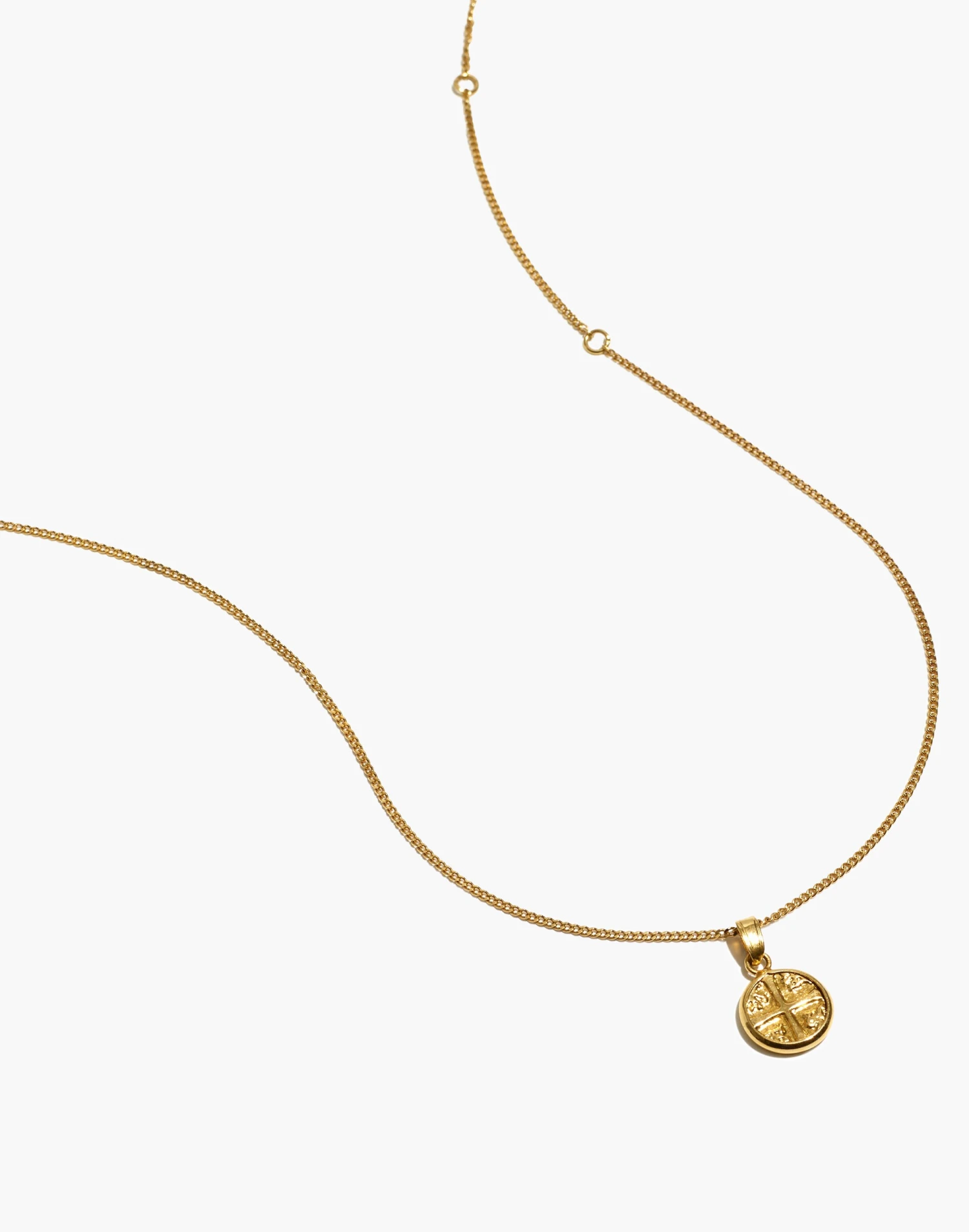 Madewell NASHIRA ARNÓ 18k Gold Vermeil Daya Mini Coin Necklace 1 Madewell NASHIRA ARNÓ 18k Gold Vermeil Daya Mini Coin Necklace