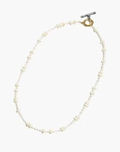 Madewell NASHIRA ARNÓ Mini Freshwater Pearl Collar Necklace -Madewell Sales N4678 EB0847 d2