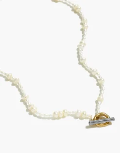 Madewell NASHIRA ARNÓ Mini Freshwater Pearl Collar Necklace