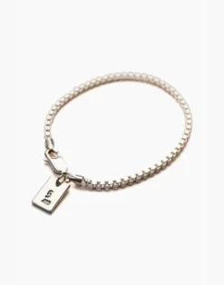 Madewell CHARLOTTE CAUWE STUDIO Box Chain Bracelet In Sterling Silver
