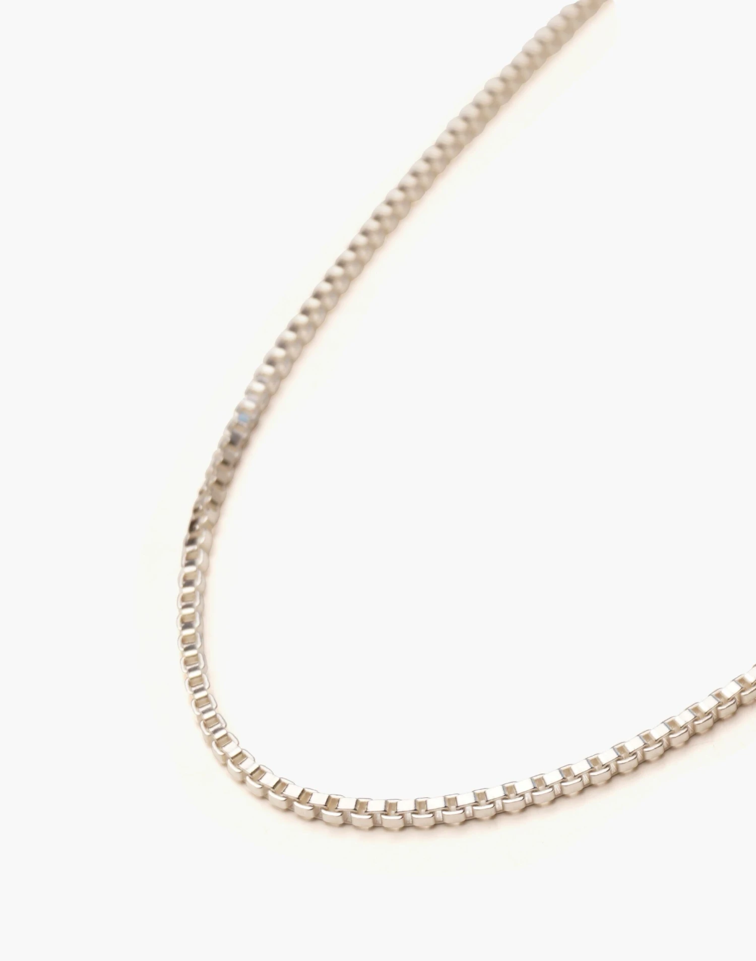 Madewell CHARLOTTE CAUWE STUDIO Box Chain Necklace In Sterling Silver 1 Madewell CHARLOTTE CAUWE STUDIO Box Chain Necklace In Sterling Silver