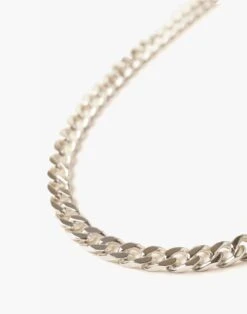 Madewell CHARLOTTE CAUWE STUDIO Curb Chain Necklace In Sterling Silver