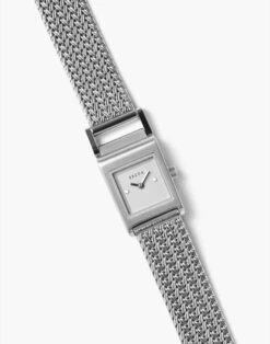 Madewell BREDA Revel Tethered Silver Stainless Steel Mesh Bracelet Watch, 18mm 6 Madewell BREDA Revel Tethered Silver Stainless Steel Mesh Bracelet Watch, 18mm -Madewell Sales N4748 GY0032 d2