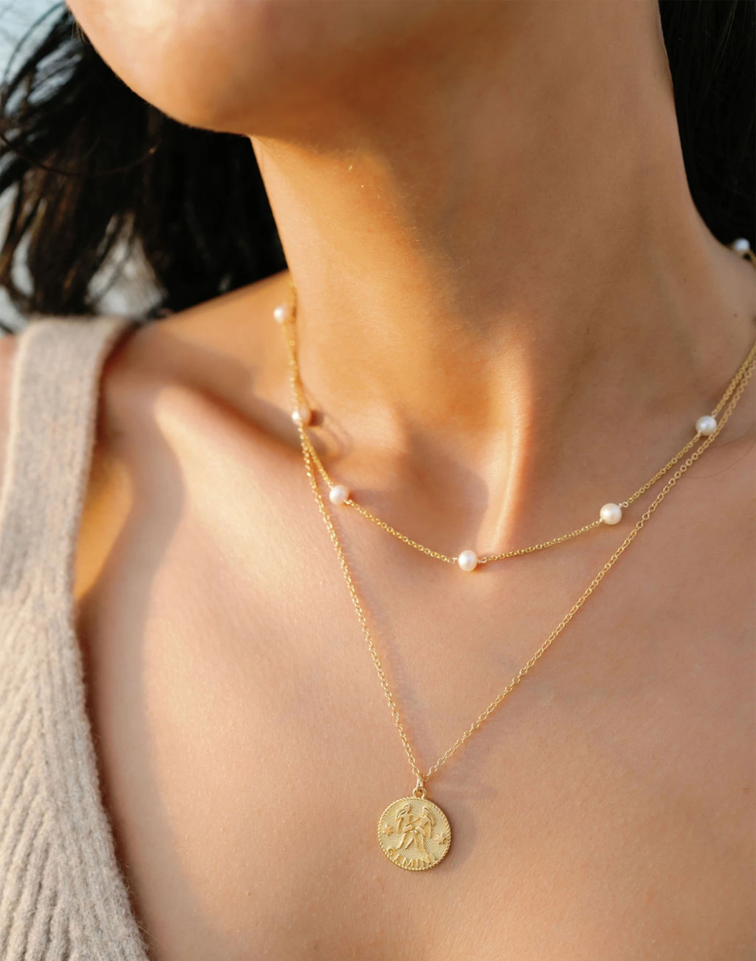 Madewell Katie Dean Jewelry™ Gemini Zodiac Necklace 3 Madewell Katie Dean Jewelry™ Gemini Zodiac Necklace - Image 3