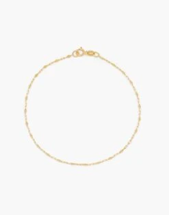 Madewell Kinn™ Diamond Cut Rolo Chain Bracelet