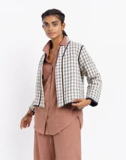 Madewell World Of Crow Checkered Cropped Chore Jacket 9 Madewell World Of Crow Checkered Cropped Chore Jacket -Madewell Sales N5603 ED8662 d4