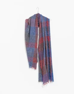 Madewell World Of Crow Handspun Stole With Tassels