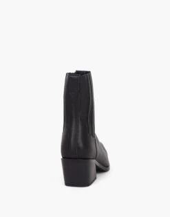 Madewell Intentionally Blank Hillary Heeled Boot -Madewell Sales N5959 BK0001 d3