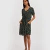 Madewell Reistor Short Drawstring Dress