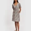 Madewell X Reistor Short Drawstring Dress