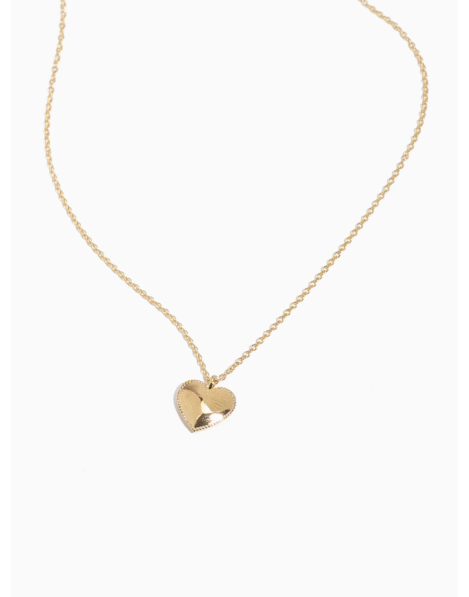 Madewell Katie Dean Jewelry™ Beaded Heart Necklace 2 Madewell Katie Dean Jewelry™ Beaded Heart Necklace - Image 2