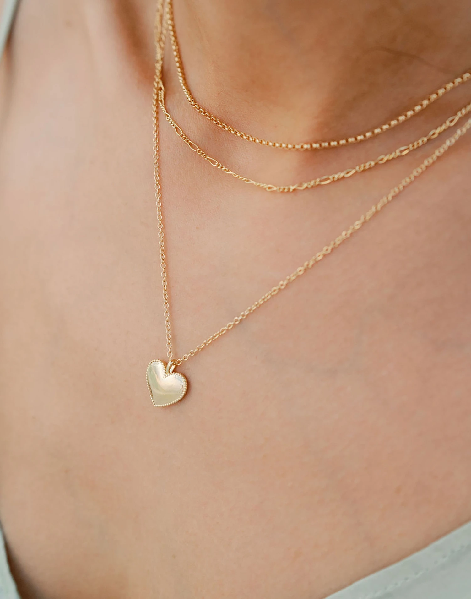 Madewell Katie Dean Jewelry™ Beaded Heart Necklace 3 Madewell Katie Dean Jewelry™ Beaded Heart Necklace - Image 3