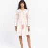 Madewell World Of Crow Fit And Flare Gathered Dress