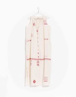 Madewell World Of Crow Handwoven Jamdani Summer Beach Tunic -Madewell Sales N7019 DM1528 ld