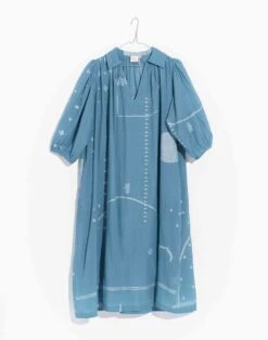 Madewell World Of Crow Relaxed Fit Midi Dress -Madewell Sales N7021 KB0071 ld