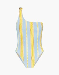 Madewell Lemlem™ Jemari One Shoulder One Piece