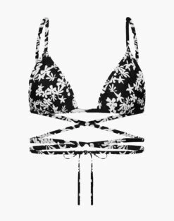 Madewell Lemlem™ Sea Floral Wrap Triangle Top