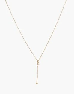 Madewell TSEATJEWELRY SIMPLE LARIAT NECKLACE