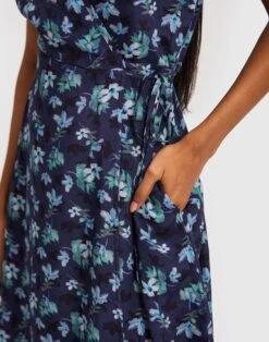 Madewell Reistor Short Wrap Dress -Madewell Sales N7329 BL0021 d3