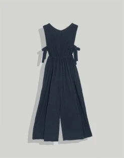 Madewell World Of Crow Black Organic Jump-Suit -Madewell Sales N7987 BK0001 ld