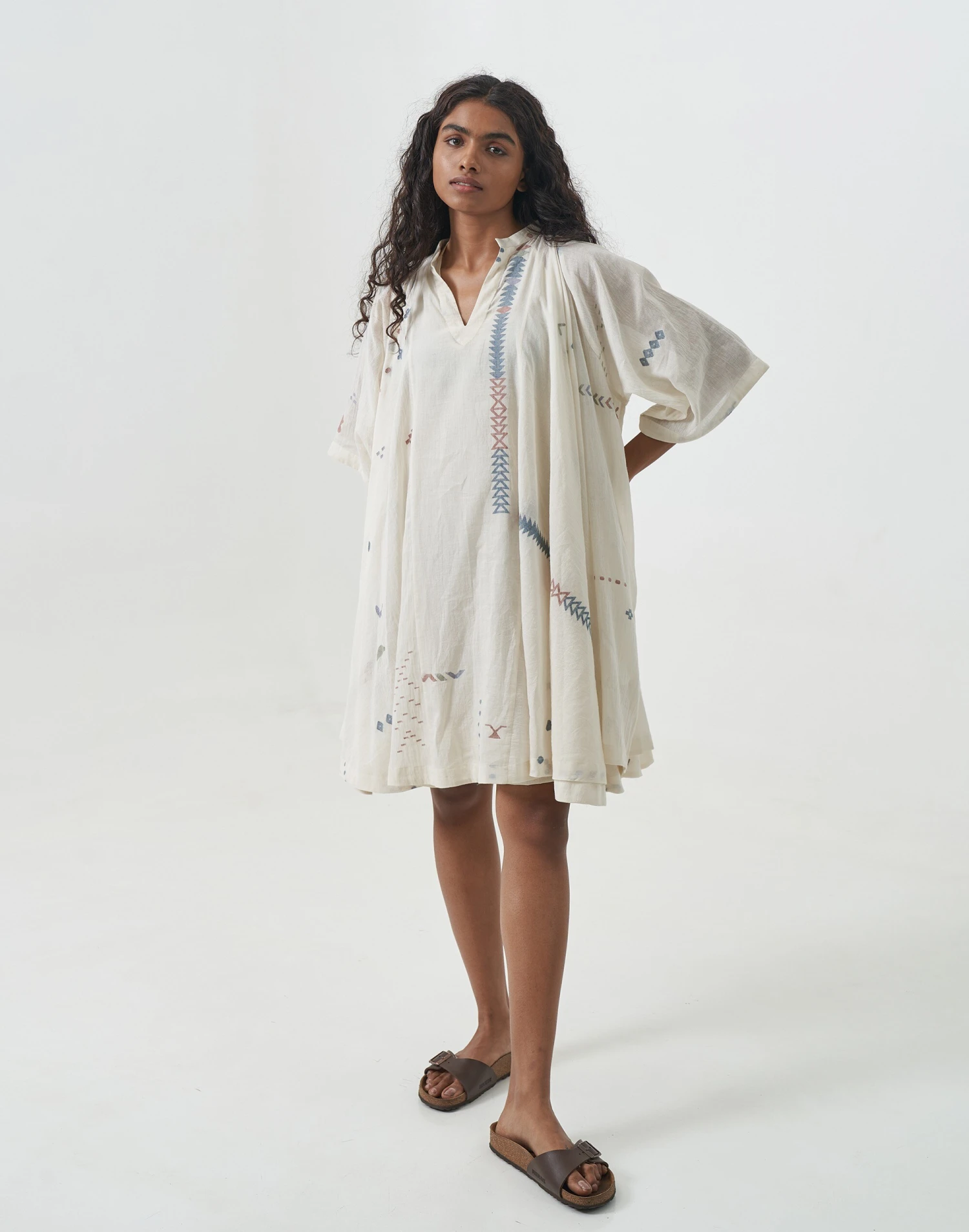 Madewell World Of Crow White Jamdani Dress 1 Madewell World Of Crow White Jamdani Dress