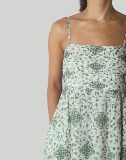 Madewell Reistor The Jade Ruched Maxi Dress -Madewell Sales N8666 GR0005 d2